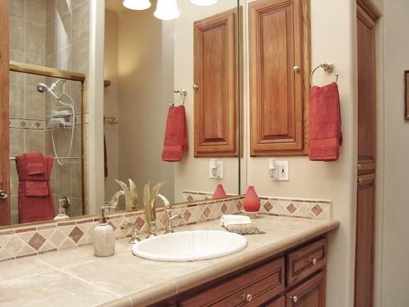 Holiday Guestroom Bathroom Built by Carmel Homes Design Group LLC