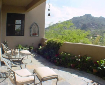 Holiday Private patio Built by Carmel Homes Design Group LLC