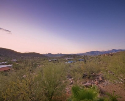 Holiday Rear Views of home Built by Carmel Homes Design Group LLC