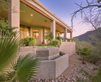 Holiday Rear patio & pool Built by Carmel Homes Design Group LLC