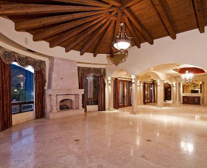 10 lot 171 Living Room Dining Old World Home Built by Carmel Homes Design Group LLC