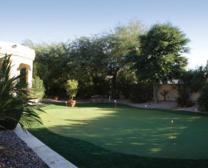 Merrill 21 Putting Green Built by Carmel Homes Design Group LLC