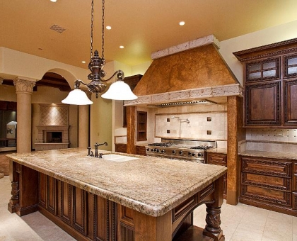13 lot 171 Kitchen 3 Old World Home Built by Carmel Homes Design Group LLC