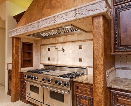 14 lot 171 Kitchen 4 Old World Home Built by Carmel Homes Design Group LLC