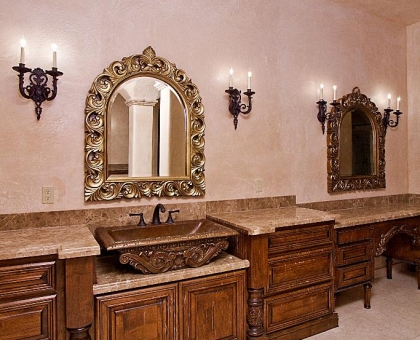 18 lot 171 Master Bath 3 Old World Home Built by Carmel Homes Design Group LLC