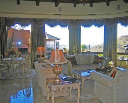 lot 171 Living Room Old World Home Built by Carmel Homes Design Group LLC